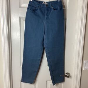 Jones New York Straight Leg Stretch Denim Jeans Sz 6P
